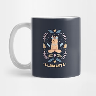 Llamaste | Cute Llama Yoga Mug